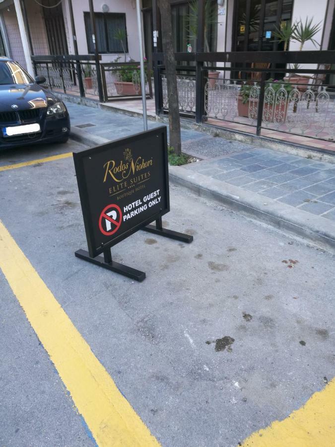 Rodos Niohori Elite Suites Boutique Hotel Rhodes City Екстериор снимка